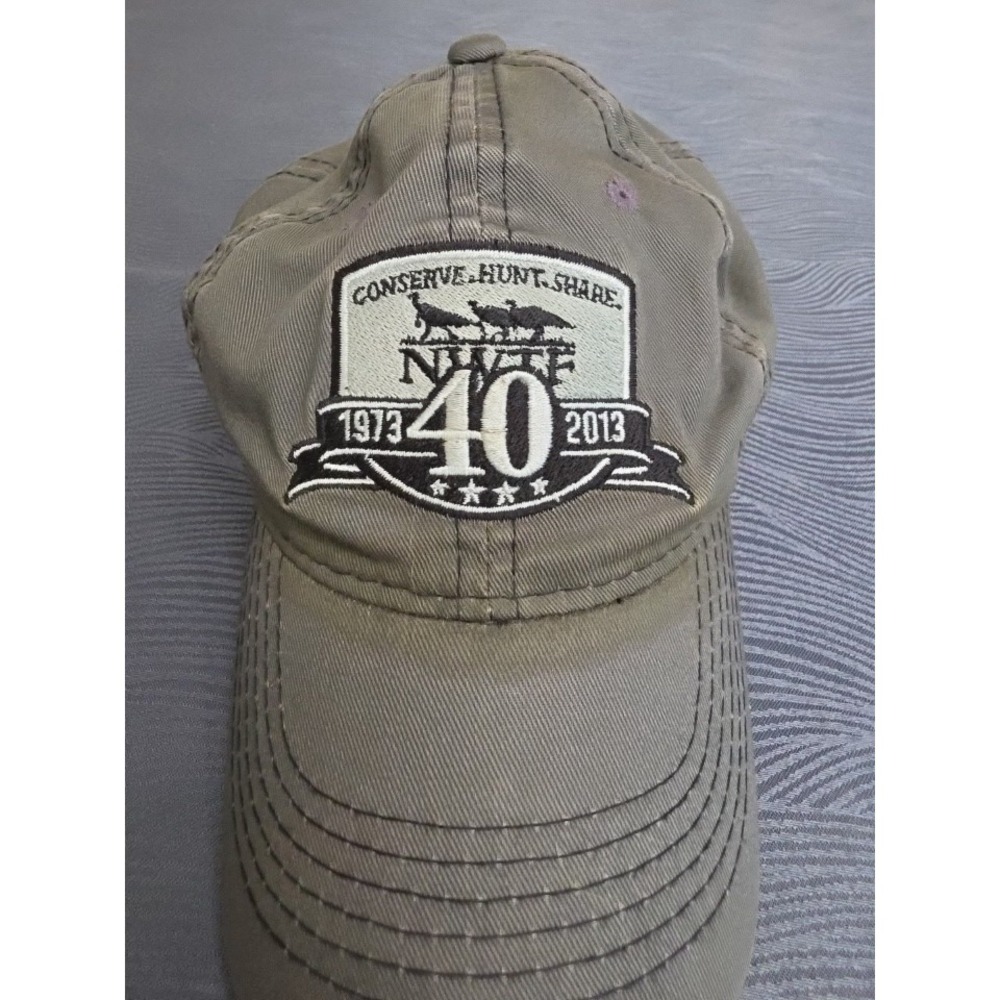 NWTF 40th Anniversary Cap Cotton Adjustable size 0029